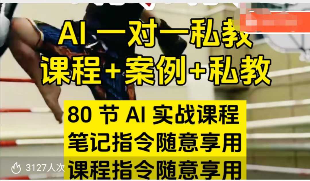 AI指令实战课,课程+案例,80节AI实战课程,笔记指令随意享用,课程指令随意享用(更新26年3月)