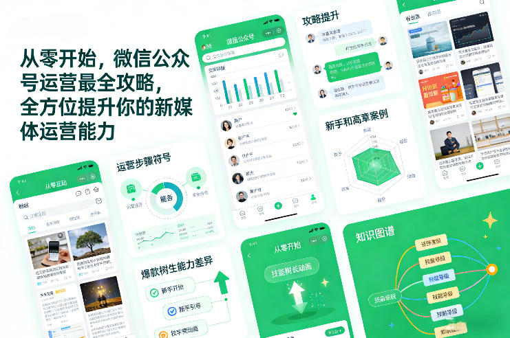从零开始,微信公众号运营最全攻略,全方位提升你的新媒体运营能力
